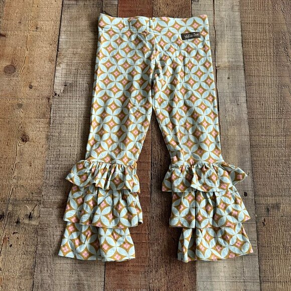 Matilda Jane Other - Matilda Jane Girls 2 Latticework Benny Ruffle Leggings Spring 2015 Hello Lovely